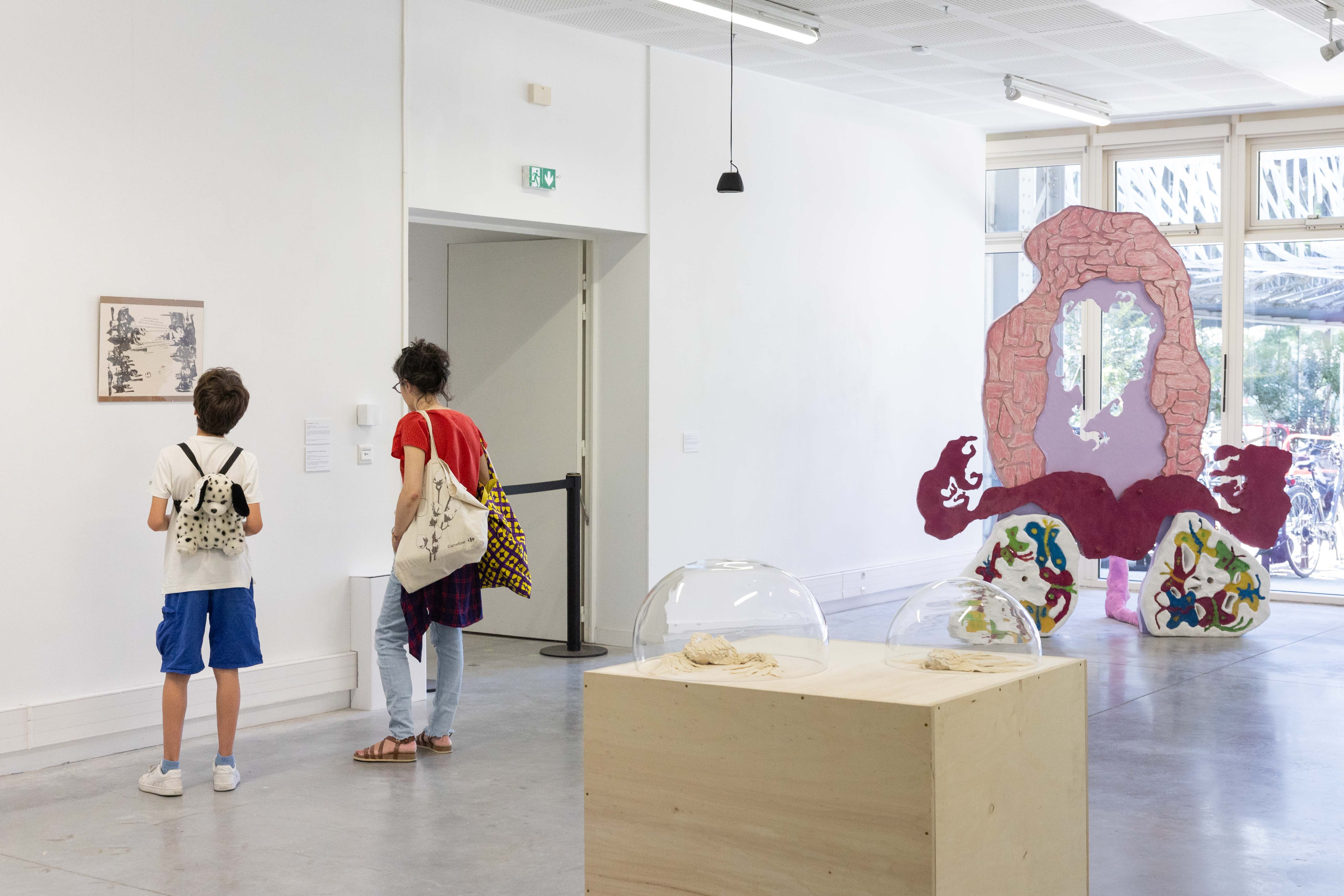 All Over : Exposition dans le cadre du parcours Inter-école du Voyage à Nantes